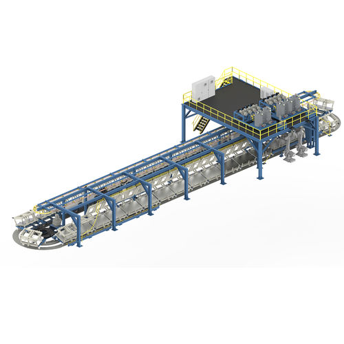 Автоматическая производственная линия - Oval - ZHEJIANG HENGHUI MACHINERY CO.,LTD - высокоскоростная / линейная / контролируемая PLC
