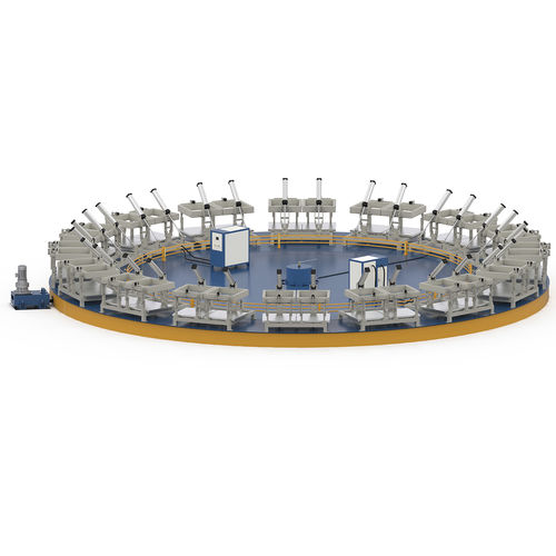 Автоматическая производственная линия - Disc shape - ZHEJIANG HENGHUI MACHINERY CO.,LTD - непрерывного действия / высокоскоростная / модульная