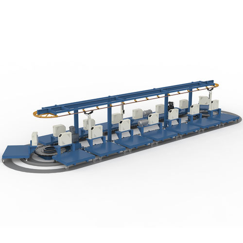 Автоматическая производственная линия - Ground Rail  - ZHEJIANG HENGHUI MACHINERY CO.,LTD - непрерывного действия / высокоскоростная / модульная