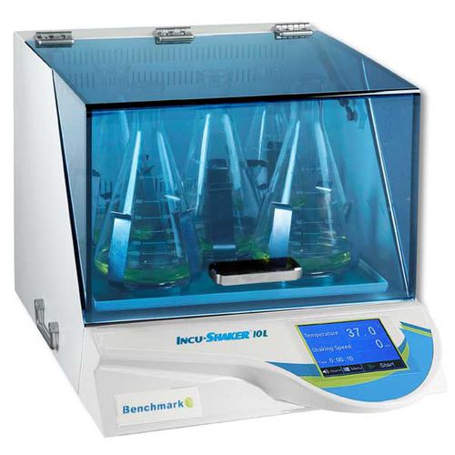 Инкубатор с перемешиванием - INCU-SHAKER™ - BENCHMARK SCIENTIFIC - для лабораторий / горизонтальный / для микропланшетов