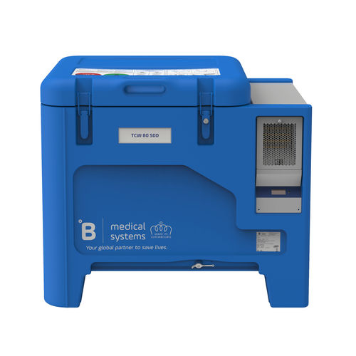 Холодильник для вакцин - TCW80SDD - B Medical Systems - герметичный / CEM / для суровых природных условий