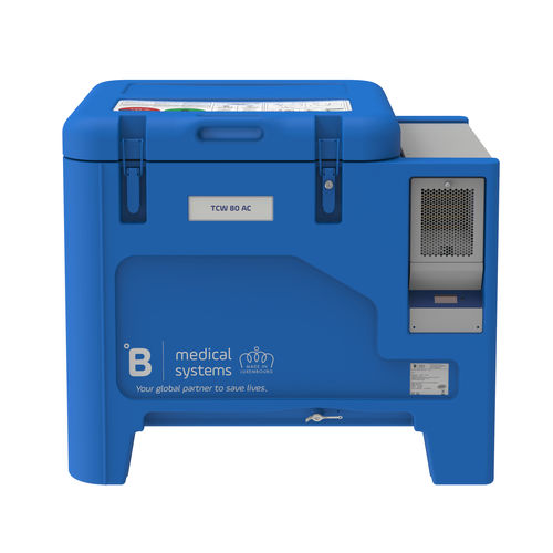 Холодильник для вакцин - TCW80AC - B Medical Systems - герметичный / CEM / для суровых природных условий
