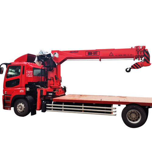 Башенный кран на грузовике - SQ10SU4 - BOB-LIFT - телескопический / для строительства / для подъема