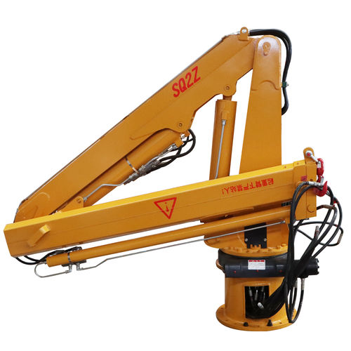 Фиксированный башенный кран - SQ2ZA2T - BOB-LIFT - шарнирный / для использования на морских судах / для тяжелых условий эксплуатации