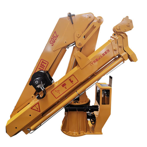 Плавучий башенный кран - SQ5ZA3T - BOB-LIFT - шарнирный / для использования на морских судах / для тяжелых условий эксплуатации