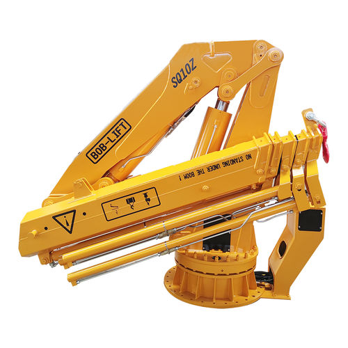 Плавучий башенный кран - SQ10ZA5TJ - BOB-LIFT - шарнирный / для использования на морских судах / для разгрузки