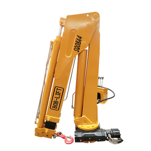 Башенный кран на грузовике - SQ08ZA3 - BOB-LIFT - шарнирный / для строительства / для подъема