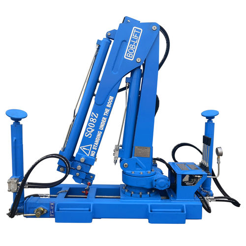 Башенный кран на грузовике - SQ08ZA3T - BOB-LIFT - шарнирный / для строительства / для подъема