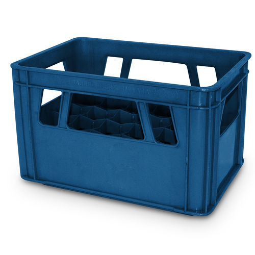 Ящик из HDPE - Grade BL-3M - COMERCIAL BAQUELITA SL - промышленный / для бутылок / штабелируемый