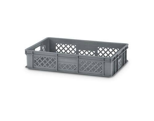 Штабелируемый ящик - 1202 - COMERCIAL BAQUELITA SL - из HDPE / транспортный / для хранения
