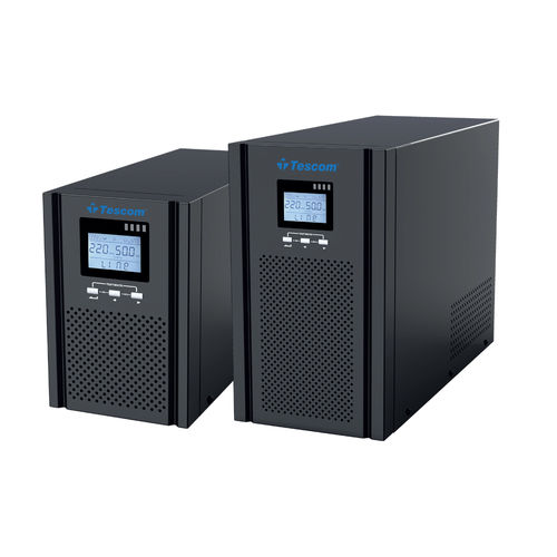 ИБП on-line - TEOS+ 100 - Tescom - AC / с дисплеем LCD / эко-режим