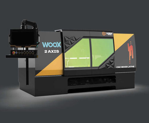Токарный станок по дереву - WOOX  - Oemak Machine - ЧПУ / горизонтальный / 2 оси
