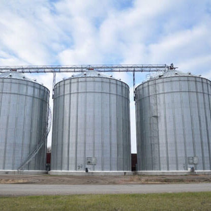 Бункер с плоским дном - TCK series - Henan SRON SILO ENGINEERING Co., Ltd - для злаковых / из стали