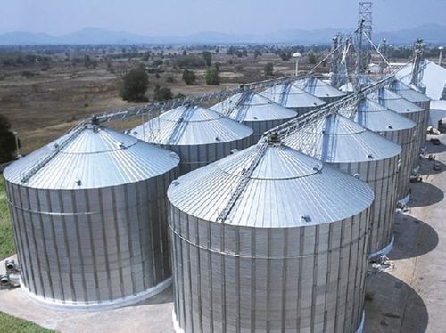 Резервуар для стокирования - Henan SRON SILO ENGINEERING Co., Ltd - для очистки / нагрузки / для сушки