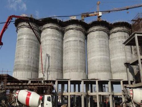 Бункер для злаковых - Henan SRON SILO ENGINEERING Co., Ltd - бетонный