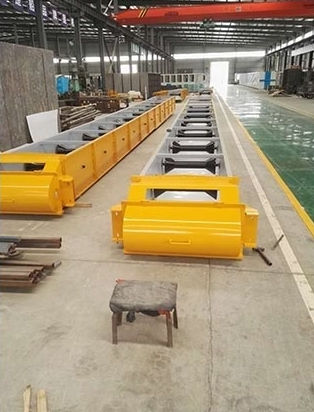 Ленточный конвейер - TDSD series - Henan SRON SILO ENGINEERING Co., Ltd - роликовый / для хранения / для сыпучих материалов