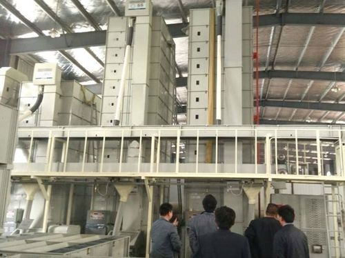 Зерносушилка горячим воздухом - SM series - Henan SRON SILO ENGINEERING Co., Ltd - для пшеницы / для кукурузы / из нержавеющей стали