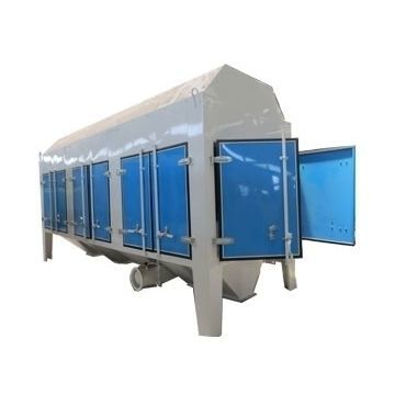 Сито для продуктов питания - TQLZ series - Henan SRON SILO ENGINEERING Co., Ltd - с вращающимся барабаном / для злаковых