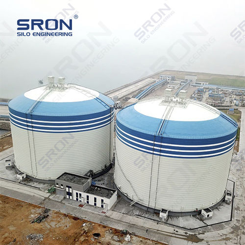 Бункер для цемента - Henan SRON SILO ENGINEERING Co., Ltd - для порошка / для сыпучих материалов / для химических продуктов
