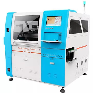 Машина для депанелирования печатных плат лазер - MicroCut 1000 - Martintrier Technology 