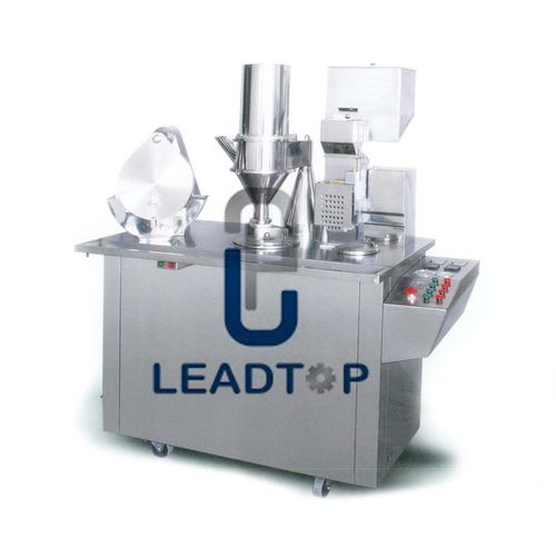 Полуавтоматическая наполнительная машина - CGN-208 - Zhejiang LeadTop Pharmaceutical Machinery Co., Ltd - желатиновой капсулы / для фармацевтической промышленности / с пневматическим приводом