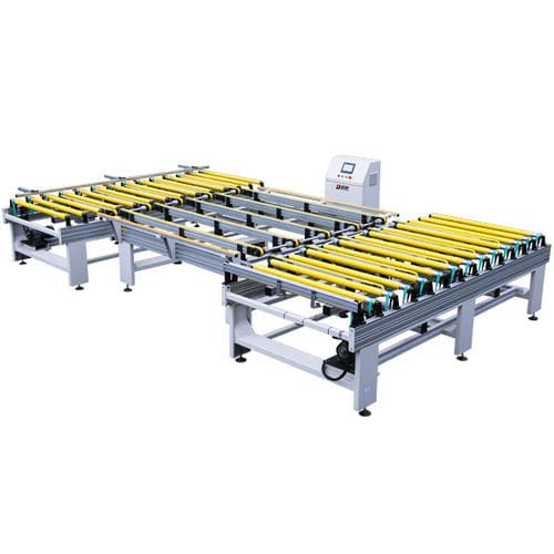 Роликовый конвейер - SL-FCD - Chengdu Senlian Woodworker Machinery Co., Ltd. - горизонтальный / с электродвигателем / автоматический