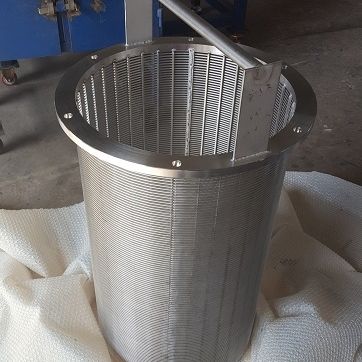 Сварное щелевое сито с корзиной - Advanced Engineering Wedge Wire - для пищевой промышленности и для производства напитков / для очистки воды