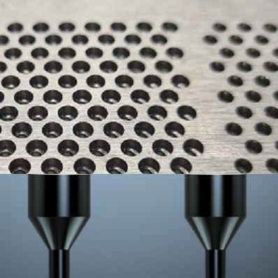 Плоское сварное щелевое сито - Advanced Engineering Wedge Wire - двухцилиндровое / перфорированное / для пищевой промышленности и для производства напитков