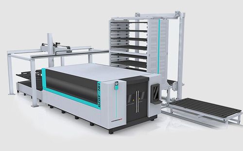 Система загрузки и разгрузки для разрезания - HN-Automation - Jinan hongniu mechanical equipment Co., Ltd - автоматическая