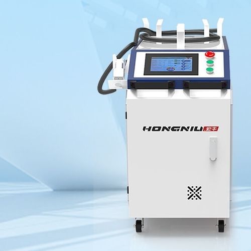 Очистительная установка волоконный лазер - Jinan hongniu mechanical equipment Co., Ltd - с ручным управлением / полуавтоматическая / промышленная