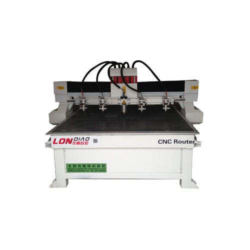 Станок для обрезки профилей ЧПУ - LD-londiao - Beijing Longdiao Nc Equipment Co.,LTD - с несколькими головками / по дереву / высокая скорость