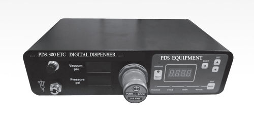 Дозатор для жидкостей - PDS 300ETC - POLY DISPENSING SYSTEMS - шприцевый / непрерывного действия / цифровой