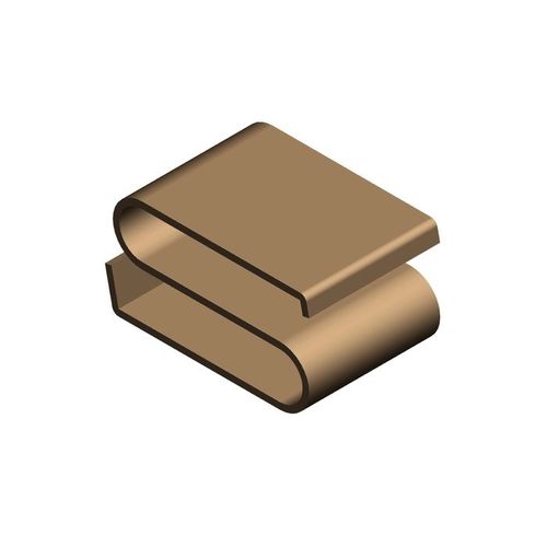 Плоский электрический контакт - 1-02-010-018-1 - YAN SHIN PRECISE CO.,LTD - штампованный / на пружине / из меди