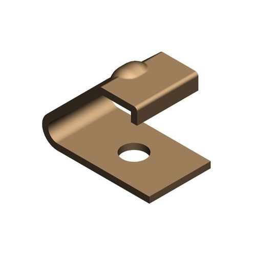 Плоский электрический контакт - 1-02-010-012-1 - YAN SHIN PRECISE CO.,LTD - штампованный / на пружине / из меди