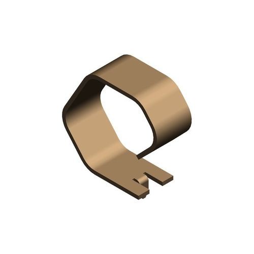 Плоский электрический контакт - 1-02-010-011-1 - YAN SHIN PRECISE CO.,LTD - штампованный / на пружине / из меди