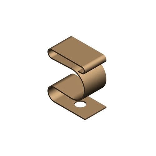 Плоский электрический контакт - 1-02-010-010-1 - YAN SHIN PRECISE CO.,LTD - штампованный / на пружине / из меди