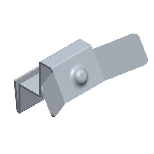 Плоский электрический контакт - 1-42-301-004-1 - YAN SHIN PRECISE CO.,LTD - штампованный / на пружине / из металла