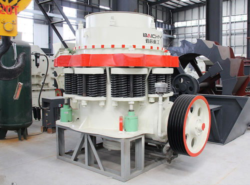 Конусная камнедробилка - CS series - Henan Baichy Machinery Equipment Co., Ltd - стационарная / вторичная / тонкая