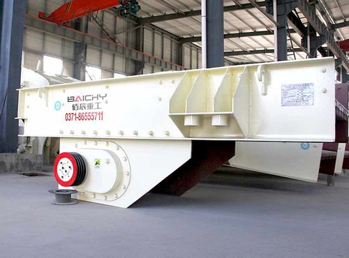 Вибрационное подающее устройство - ZSW series - Henan Baichy Machinery Equipment Co., Ltd - для круглого кабеля / непрерывного действия