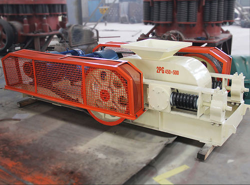 Камнедробилка с цилиндрами - 2PG series - Henan Baichy Machinery Equipment Co., Ltd - стационарная / вторичная / тонкая