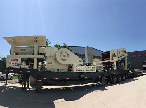 Щековый дробильно-сортировочный комплекс - MF1010E46 - Henan Baichy Machinery Equipment Co., Ltd - мобильный / первичный / вторичный