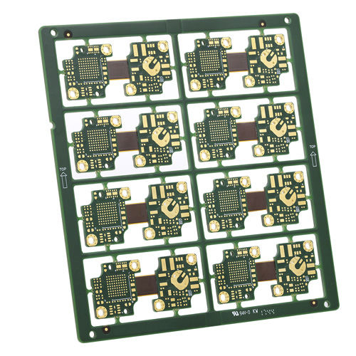 Гибкая печатная плата - Rigid-Flex PCB  - Kinwong - 10 слоев / 2 слоя / 4 слоя