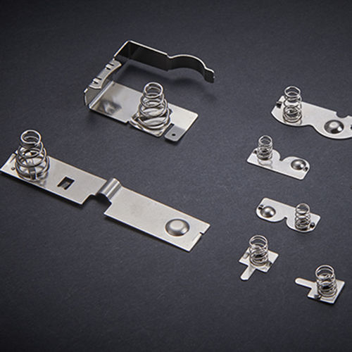 Электрический контакт на пружине - HLC METAL PARTS LTD - штампованный / из нержавеющей стали