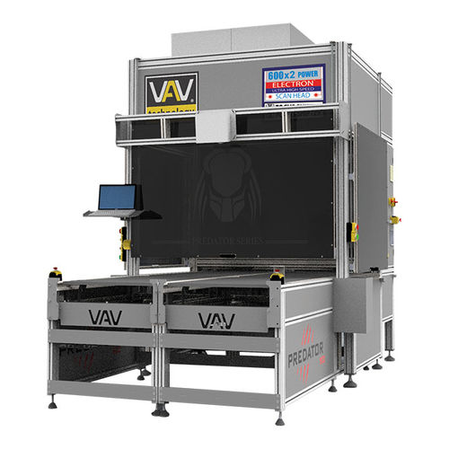 Маркировочная машина лазер - PREDATOR 600×2 FX 4x Series - Vav Technology - для джинсов Denim / для текстиля