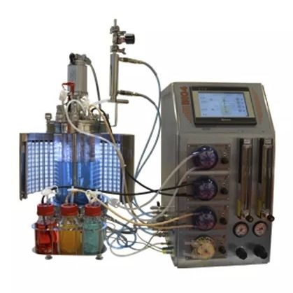 Фотобиореактор батч - PBR-5.4 - Biotehniskais centrs - для лабораторий / из стекла / из нержавеющей стали