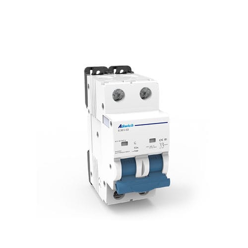 Выключатель с защитой от короткого замыкания - EDB1-63 series - Aswich Electrical Co., Ltd - для сверхнагрузки / мощности / напряжения