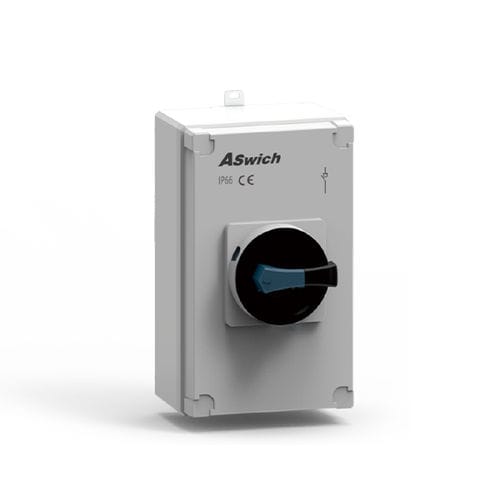 Прямоугольный корпус - EDS1 series  - Aswich Electrical Co., Ltd - из алюминия / для выключателя / для распределения