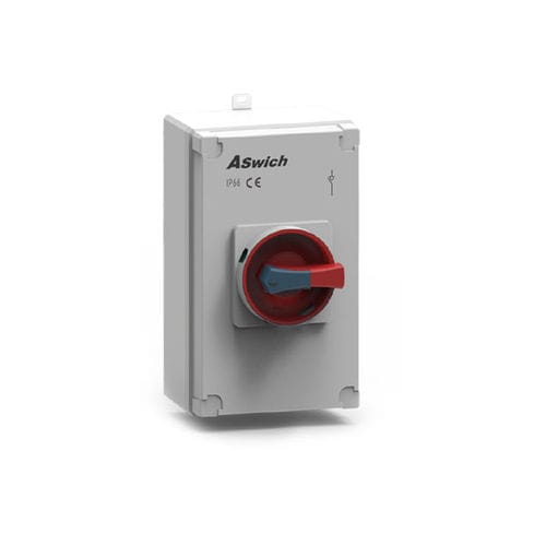 Прямоугольный корпус - EDS1EL/S32  - Aswich Electrical Co., Ltd - из алюминия / для выключателя / для распределения