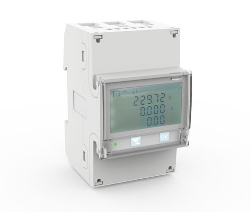 Трехфазовый Электрический счетчик электроэнергии - JH-EMDM - Aswich Electrical Co., Ltd - на DIN-рейке / с импульсным выходом / Modbus