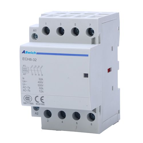 Контактор для двигателя - Aswich Electrical Co., Ltd - электромагнитный / AC / на DIN-рейке
